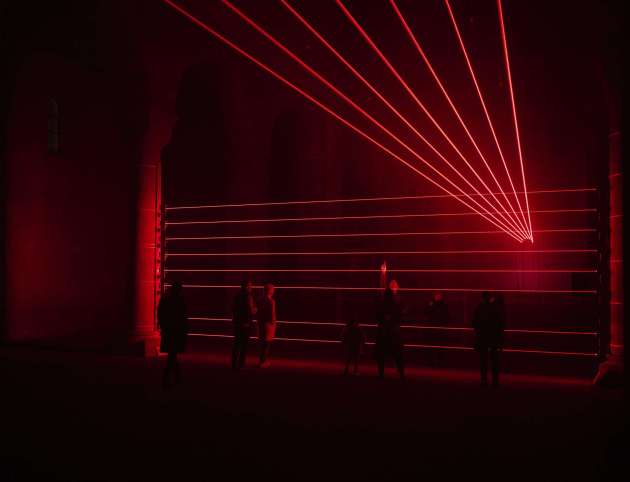 Impressionen End of Darkness - Margareta Hesse für Rheinlicht Festival fotografiert am Tuesday, 28.10.2025. (Credits: Julius Hatt for Rheinlicht Festival)